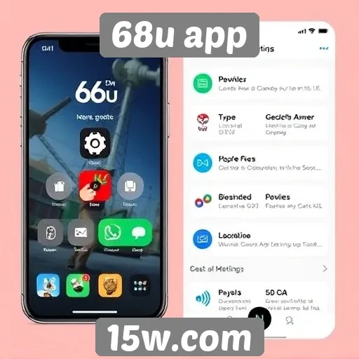 Análise das principais funcionalidades do 68u app