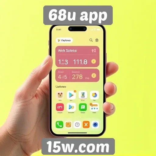 Plataforma 68u app se destaca em design e usabilidade